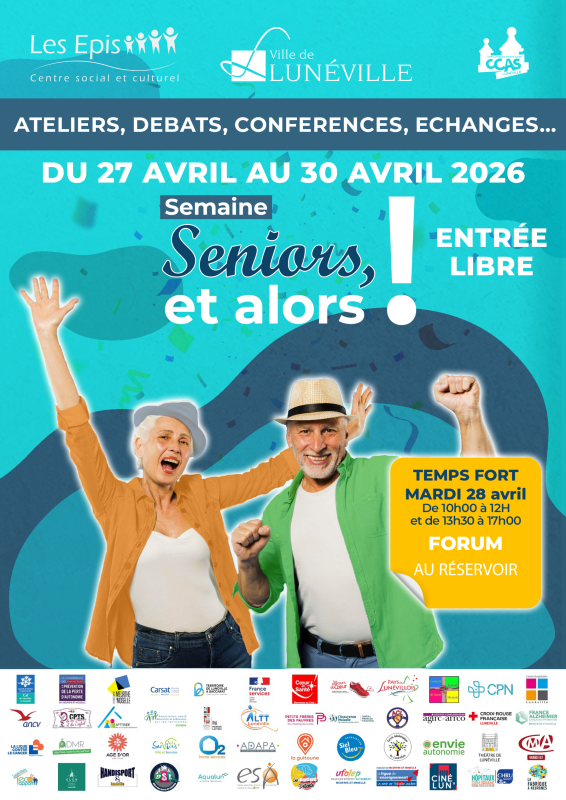affiche seniors pour flyer